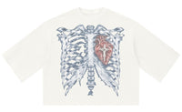 "HE LIVES IN ME" Waffle Knit Shirt